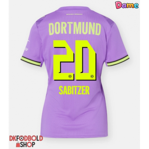 Borussia Dortmund Marcel Sabitzer #20 Tredje trøje Dame 2026-27 Kort ærmer